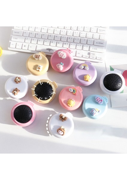 No.2 Sevimli Kuaförlük Katlanır Hava Yastığı Ayna ile Taraklar Seyahat Saç Fırçası Saç Bakımı Masaj Relax Tarak Kozmetik Makyaj Şekillendirici Aracı (Yurt Dışından) fırsatları