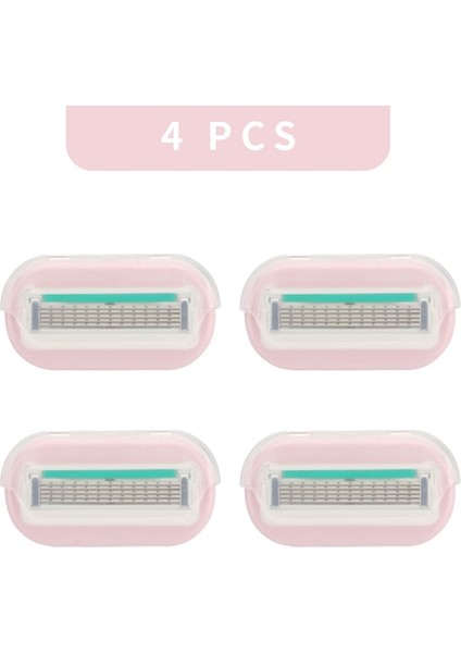 Pembe 4 Yedekler Haward Kadınlar Için Tıraş Makinesi, 5 Bıçaklı Kadın Tıraş Makinesi, Kadın Hassas Ciltler Için Bantlı, 1 Saplı ve 2 Yedekli ve 1 Kanca (Yurt Dışından) fiyatları