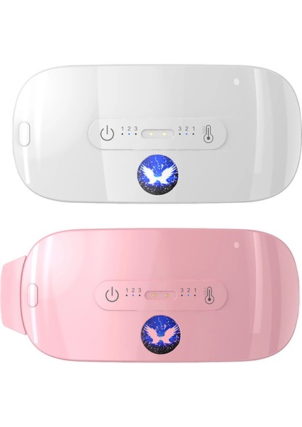 Pembe USB Kızlar Adet Sıcak Masaj Ayarlanabilir Karın Isıtmalı Ped Bayan Regl Isıtma Kemer Malzemeleri Kadınlar Için (Yurt Dışından)