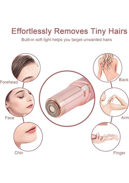 Rose-No Box USB Ruj Tıraş Makinesi Kadın Yüz Sakal Ağrısız Elektrikli Tıraş Makinesi Bikini Bacak Epilasyon USB Şarj Edilebilir Mini Tıraş Makinesi Çok Amaçlı (Yurt Dışından) fiyatları