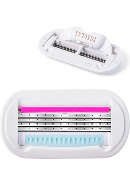 4 Adet Bıçaklar Yüksek Kalite Kadın Vücut Saç Bikini Aloe Şerit Emniyetli Tıraş Bıçağı Seti Kadın Venüs Tıraş Makinesi Yedek Kafaları (Yurt Dışından) fırsatları