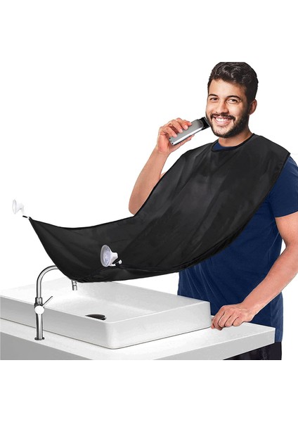 Beyaz Unisex Yüz Saç Sakal Tıraş Saç Kesimi Tıraş Makinesi Önlük Yeniden Kullanılabilir Kuaförlük Cape Catcher Saç Kesme Berber Aksesuarları (Yurt Dışından) fırsatları