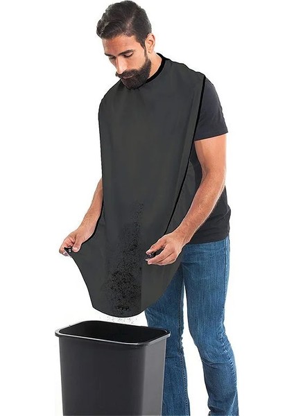 Beyaz Unisex Yüz Saç Sakal Tıraş Saç Kesimi Tıraş Makinesi Önlük Yeniden Kullanılabilir Kuaförlük Cape Catcher Saç Kesme Berber Aksesuarları (Yurt Dışından) indirimleri
