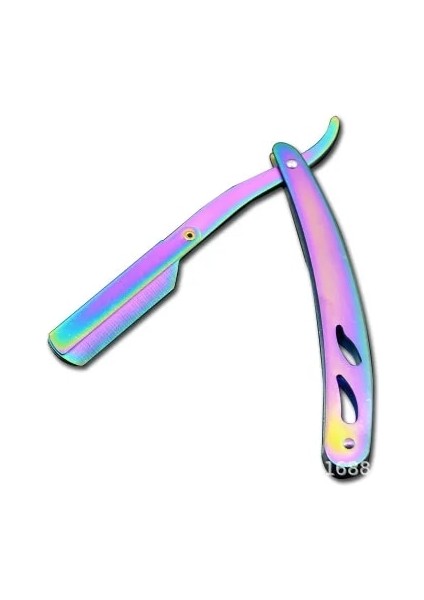 Ücretsiz 1 Bıçak Düz Kenar Berber Jilet Saç Kesimi Sakal Kaş Tıraş Aracı Manuel Epilasyon Jilet Kuaför Kırpma Bıçakları Değiştirilebilir (Yurt Dışından)