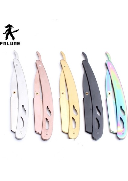 Ücretsiz 1 Bıçak Düz Kenar Berber Jilet Saç Kesimi Sakal Kaş Tıraş Aracı Manuel Epilasyon Jilet Kuaför Kırpma Bıçakları Değiştirilebilir (Yurt Dışından) fiyatları