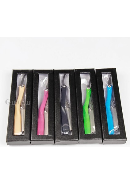 Mavi Jilet Seti Yüksek Kaliteli Geleneksel Erkek Jilet Çinko Alaşım Manuel Tıraş Makinesi Sakal ve Yüz Epilatör Kuaför Tüy Bıçak (Yurt Dışından) indirimleri