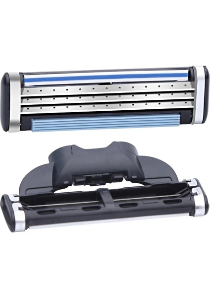 1 Sap 4 Bıçak 1 Sap +4 Bıçak/erkek Güvenli Tıraş Makinesi Yedek Başlıklar Keskin Dayanıklı Paslanmaz Çelik Tıraş Kartuşları Mach 3 Tıraş Bıçağı (Yurt Dışından) modelleri