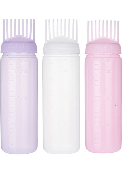 Beyaz Saç Bakımı Besleyici Ilaç Kuru Temizleme Şişesi Saç Boyama Şişesi Saç Yıkama Diş Peteği Su Çıkışı 170 ml Fırında Yağ Şişesi (Yurt Dışından)