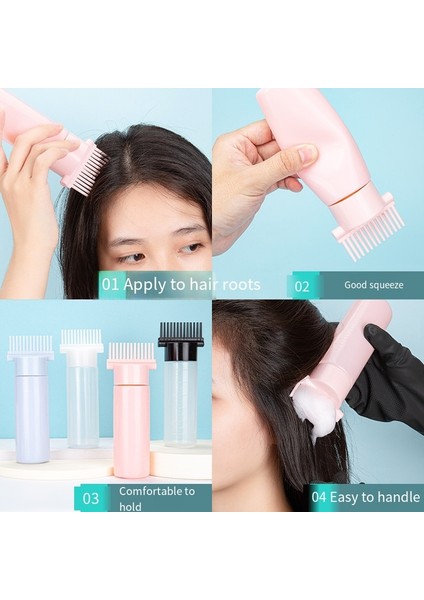 Beyaz Saç Bakımı Besleyici Ilaç Kuru Temizleme Şişesi Saç Boyama Şişesi Saç Yıkama Diş Peteği Su Çıkışı 170 ml Fırında Yağ Şişesi (Yurt Dışından) fırsatları