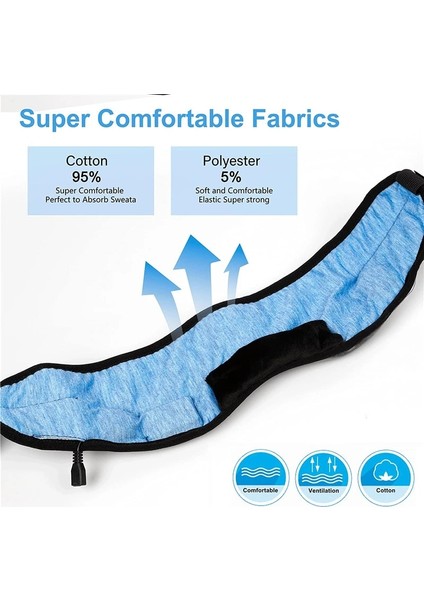 Opp Gri Sıcak Uyku Göz Kapağı Müzik Kulaklık Kafa Bandı Bluetooth Uyumlu Gölgeleme Rahat Göz Körü Körüne Uykusuzluğu Azaltın Rahatlayın (Yurt Dışından) fırsatları