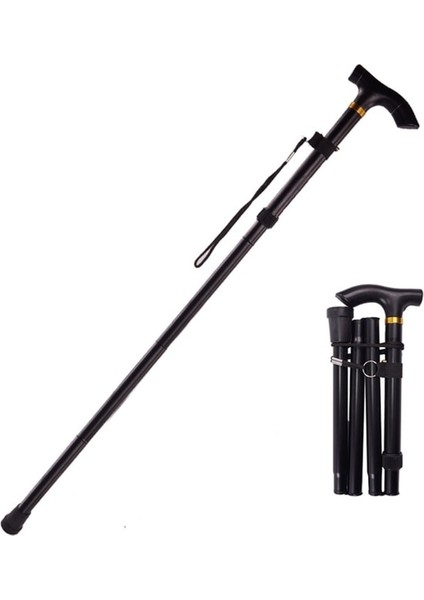 Bk Baston Yürüyüş Trekking Bastonları Trail Ultralight Beş Seviye Ayarlanabilir Bastonlar Alüminyum Alaşımlı Katlanır Baston (Yurt Dışından)