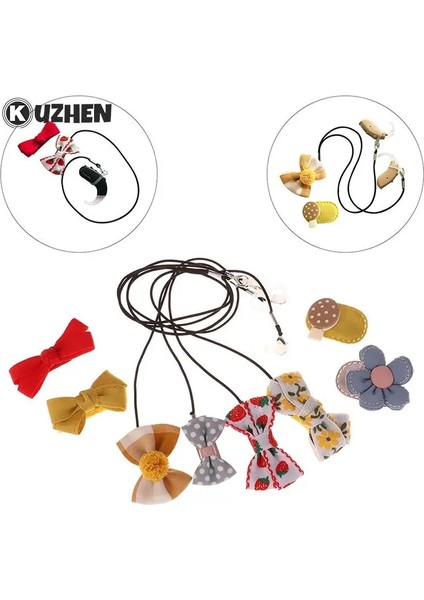 Adouble Sevimli Taşınabilir Işitme Cihazı Anti Kayıp Çiçek Halat Ilmek Çocuk Işitme Cihazı Klip Kelepçe Halat Tutucu Koruyucu Anti Düşen Kaybetme (Yurt Dışından)