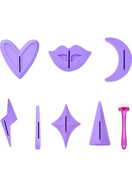 Ay Şekli Bikini Özel Kasık Saç Kırpma Epilasyon Tıraş Araçları Kadınlar Için Çoklu Şekil Şekillendirme Şablonları Traş Makineleri (Yurt Dışından) modelleri