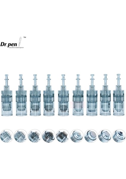 30 Adet 42 Pin Dr Kalem M8 Derma Mikro Iğne Kartuşları Iğneler 30 Adet 11 Pin 16 Pin 24 Pin 36 Pin 42 Pin Yuvarlak Nano 3D 5d Nano Yedek (Yurt Dışından)