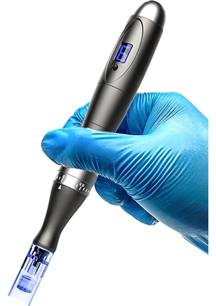 20 Adet 12 Pıns Orijinal Kablosuz Dermapen Ultima X6 Profesyonel Mikro Iğneleme Kalemi ile 20 Adet Dövme Iğne Kartuşları Cilt Bakım Kalemi Güzellik Makinesi (Yurt Dışından)
