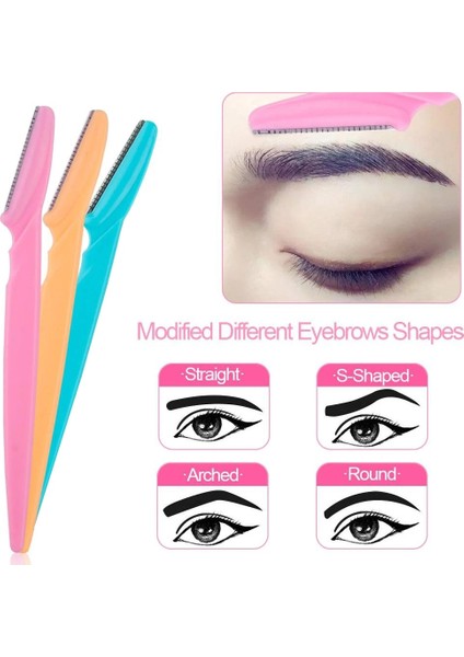 3 Adet Sarı 3/10/15 Adet Profesyonel Giyotin Güvenli Bıçak Şekillendirme Bıçağı Kaş Bıçakları Yüz Epilasyon Kazıyıcı Tıraş Makinesi Makyaj Güzellik Araçları (Yurt Dışından) fırsatları