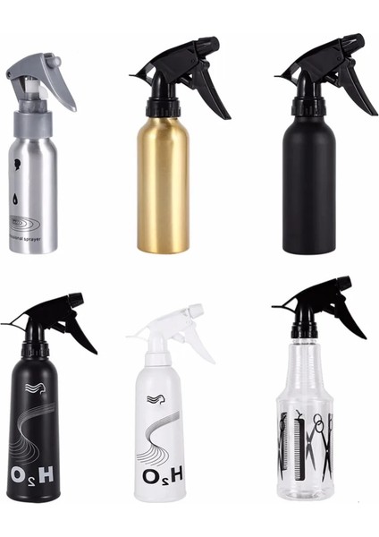 200 ml Altın 60/200/350/450 ml Kuaförlük Sprey Şişesi Boş Şişe Doldurulabilir Sis Şişesi Salon Kuaför Saç Araçları Su Püskürtücü Bakım Araçları (Yurt Dışından)