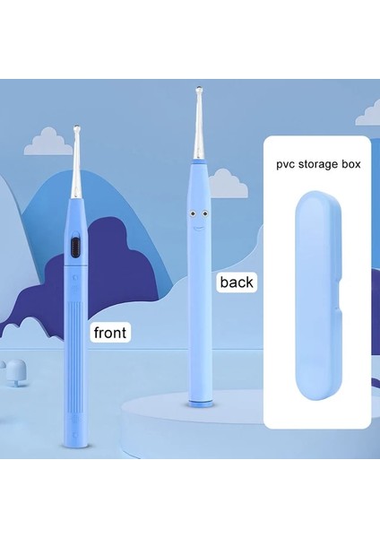 Mavi Kutu ile Akıllı Görsel Kulak Temizleme Çubuğu Işıklı Kulak Temizleme Çubuğu Kulak Kaşık Parlak Yaratıcı Çocuk Görünür Kulak Temizleme Aracı Kulak Temizleme Aracı Sağlık (Yurt Dışından)