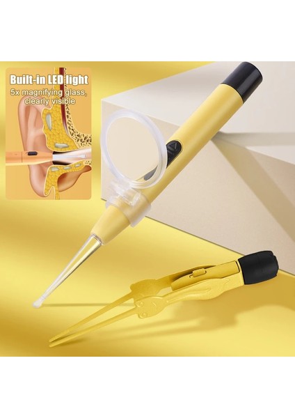 Mavi Kutu ile Akıllı Görsel Kulak Temizleme Çubuğu Işıklı Kulak Temizleme Çubuğu Kulak Kaşık Parlak Yaratıcı Çocuk Görünür Kulak Temizleme Aracı Kulak Temizleme Aracı Sağlık (Yurt Dışından) fiyatları