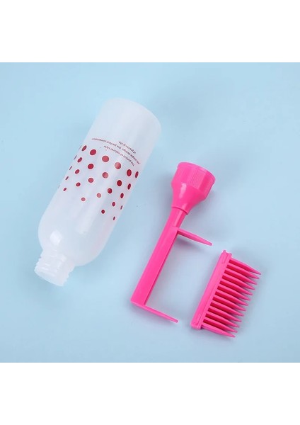 Siyah Saç Boyası Aplikatör Şişeleri Plastik Şampuan Şişesi Boyama Leke Aracı Kuaförlük Malzemeleri Çok Amaçlı Pratik Boyama Fırçası (Yurt Dışından)
