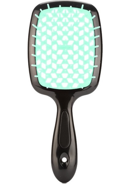 Siyah-Yeşil Karışık Saç Tarak Dolaşık Açıcı Saç Fırçası Masaj Taraklar Islak Kıvırcık Saç Fırçaları Oymak Berber Tarak Salon Saç Şekillendirici Araçları (Yurt Dışından)