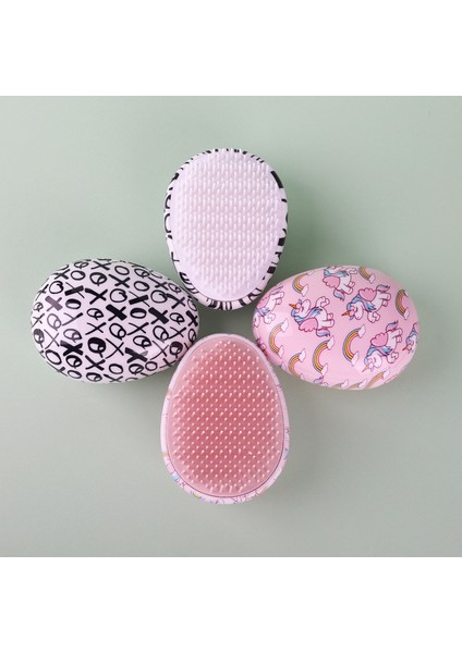 Stil 7 Sevimli Yumurta Tarak, Anti-Statik Masaj Saç Fırçası Detangle Duş Salonu Şekillendirici Düz Kıvırcık Taşınabilir Unicorn Karikatür Baskılı (Yurt Dışından) fiyatları