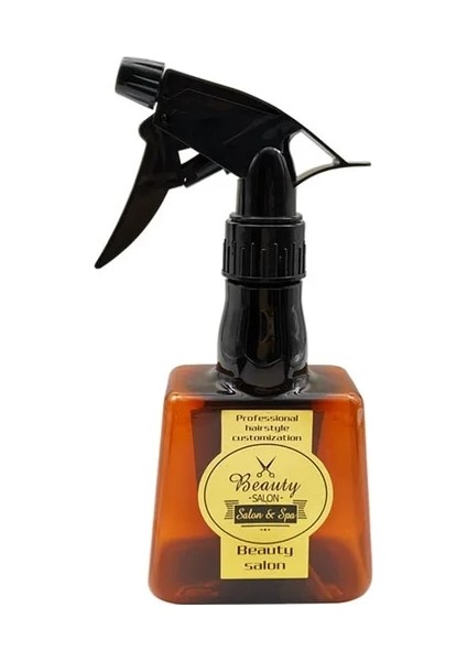 Çikolata 300 ml Kuaförlük Sprey Şişesi Taşınabilir Doldurulabilir Şişe Salon Berber Aksesuarları Su Püskürtücü Saç Şekillendirici Aracı Sprey Şişesi (Yurt Dışından)