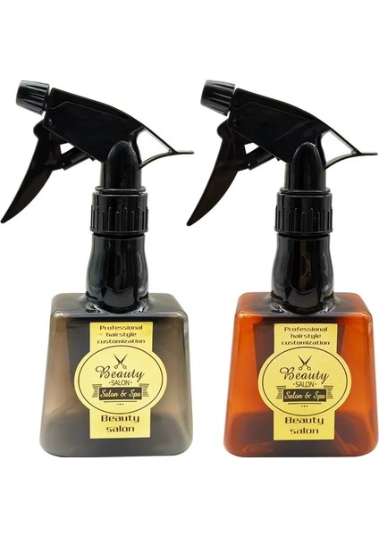 Çikolata 300 ml Kuaförlük Sprey Şişesi Taşınabilir Doldurulabilir Şişe Salon Berber Aksesuarları Su Püskürtücü Saç Şekillendirici Aracı Sprey Şişesi (Yurt Dışından)