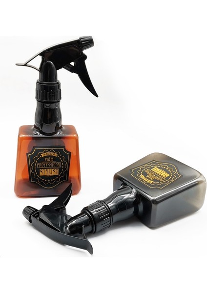 Çikolata 300 ml Kuaförlük Sprey Şişesi Taşınabilir Doldurulabilir Şişe Salon Berber Aksesuarları Su Püskürtücü Saç Şekillendirici Aracı Sprey Şişesi (Yurt Dışından)