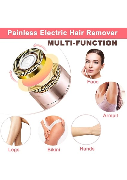 3g Pembe 1 Adet -1 Kafa USB Epilatör Kadınlar Için Ev Kullanımı Cihazları Bayanlar Için Yüz Epilasyon Ağrısız Jilet Elektrikli Epilatör Kaş Düzelticide Yeni (Yurt Dışından) modelleri