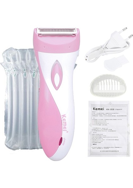 Pembe Hiçbir Kutu Au Tak Saç Çıkarıcı Bayan Tıraş Makinesi Koltukaltı Saç Düzeltici Şarj Edilebilir Su Geçirmez Bikini Koltukaltı Jilet Kadınlar Için Akülü Epilatör (Yurt Dışından)