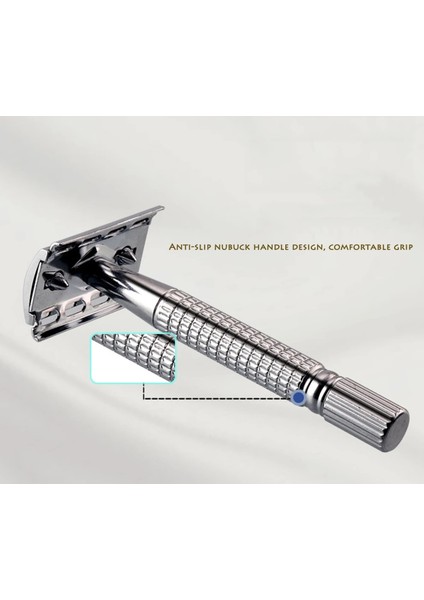 Jilet Seti Yeni Çift Kenarlı Emniyetli Jilet Taşınabilir Ayrılabilir Erkek ve Kadın Epilasyontıraş Jiletleri Klasik Metal Manuel Tıraş Makinesi (Yurt Dışından) indirimleri