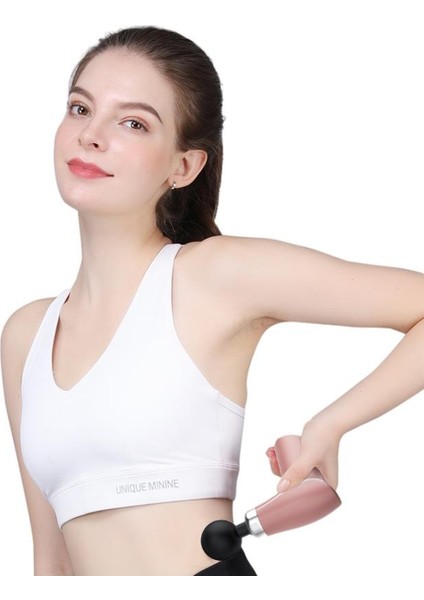 Sporcular Için Mavi Masaj Tabancaları Derin Doku Perküsyon Kas Masajı 8 Kafaları Profesyonel Masaj LCD Dokunmatik Ekran ile (Yurt Dışından) modelleri