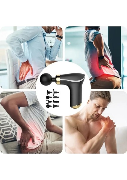 Sporcular Için Mavi Masaj Tabancaları Derin Doku Perküsyon Kas Masajı 8 Kafaları Profesyonel Masaj LCD Dokunmatik Ekran ile (Yurt Dışından) indirimleri