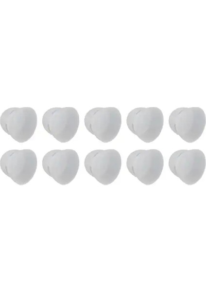 Beyaz 12MM 10 Adet 8/10/12 mm Işitme Cihazı Kubbeleri Yumuşak Silikon Çift Katmanlı Kapalı Tip Yıkanabilir Anti Statik Kulak Ipuçları Kulak Bakımı Işitme Cihazı (Yurt Dışından) fiyatları