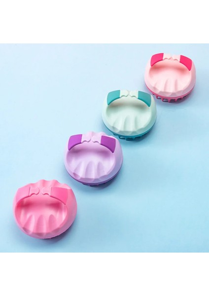 Kırmızı Silikon Şampuan Fırça Kafası Saç Derisi Masaj Tarak Saç Yıkama Tarak Saç Masaj Fırçası Duş Banyo Fırçası Salon Kuaförlük Aracı (Yurt Dışından) fırsatları