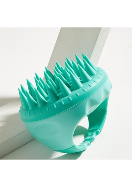 Kırmızı Silikon Şampuan Fırça Kafası Saç Derisi Masaj Tarak Saç Yıkama Tarak Saç Masaj Fırçası Duş Banyo Fırçası Salon Kuaförlük Aracı (Yurt Dışından) indirimleri