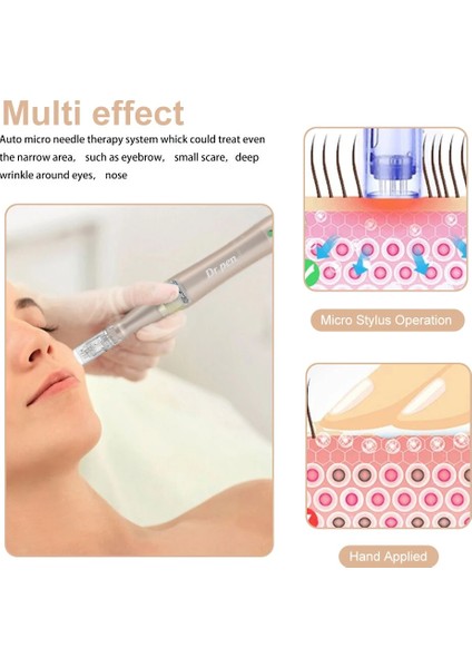 10 Adet 12 Pin Dr.pen Ultima M5 Elektrikli Profesyonel Derma Kalem Cilt Bakım Cihazı Mikro Iğneleme Makinesi Mezoterapi Gençleştirme Sistemi Terapisi (Yurt Dışından) modelleri