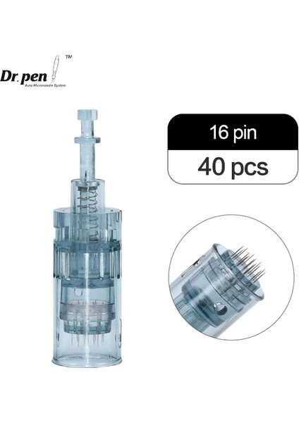 40 Adet 16 Pin Mts M8 Iğneler Kalem Ipuçları 11 Pin 16 Pin 24 Pin 36 Pin 42 Pin Nano Kartuş Yedek Dr. Pen Ultima M8 Mikro Iğneleme Cihazı (Yurt Dışından)