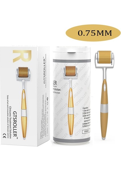 0.75MM 1 Takım Derma Rulo Mikro Iğneli Rulo Yüz Cilt Bakımı Araçları Derma Damga Güzellik Yüz Mikro Iğneler 0.2mm 0.25MM Dermaroller (Yurt Dışından)