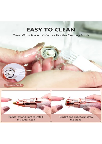 Yıldızlı Gökyüzü Taşınabilir 2 In 1 Elektrikli Epilatör Kaş Düzeltici Kadın Vücut Yüz Ruj Şekli Epilasyon Kadın Ağrısız Jilet Tıraş Makinesi (Yurt Dışından) fırsatları