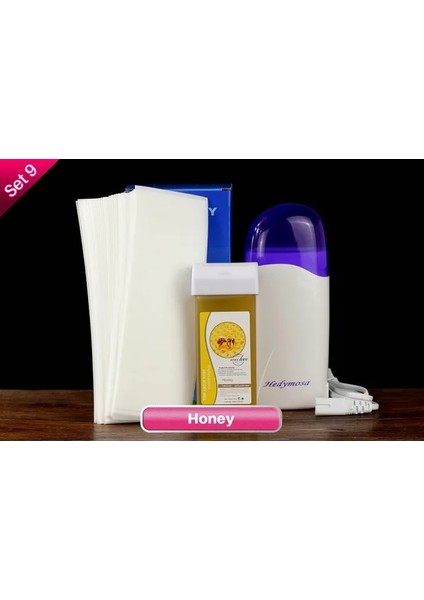 Set 9 Bal Abd Plug Ağda Eritici Epilasyon Epilatör Epilasyon Makinesi Ağda Isıtıcı Erkek/kadın Mini Tıraş Temiz ve Pürüzsüz (Yurt Dışından)