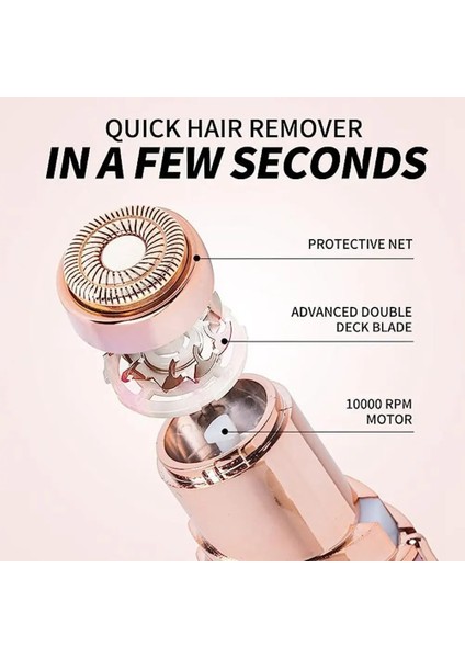 Gümüş Elektrikli Ev Aletleri Yüz Vücut Epilasyon Epilatör Kaş Düzeltici Tıraş Makinesi Hassas Bölgeler Için Kadın Epilatör Bakım Aracı (Yurt Dışından) fiyatları