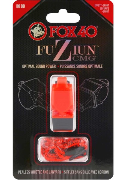 Fox 40 Fuziun Cmg Düdük Turuncu - Ipli 8603-0308