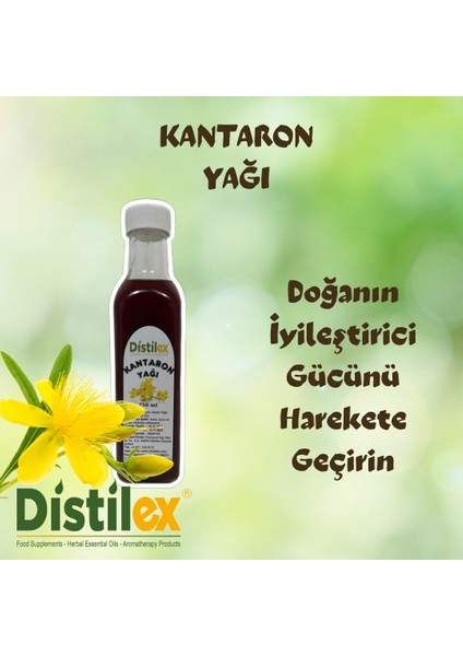 Kantaron Yağı 250 ml Zeytin Yağını Taşıyıcı Olarak Kullanılmıştır.