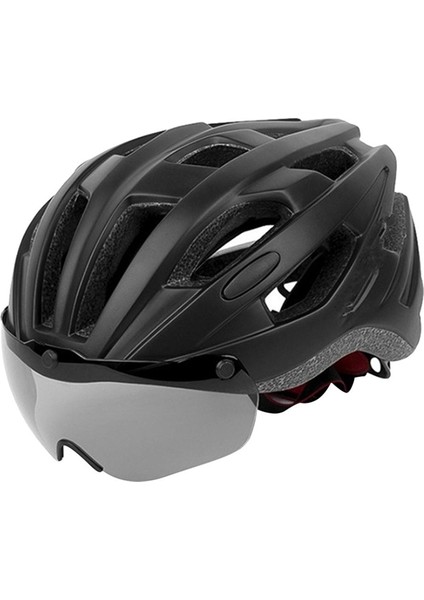 56-62 cm Bisiklet Başkanı Koruyucu Sert Cap Başlık Siyah (Yurt Dışından)
