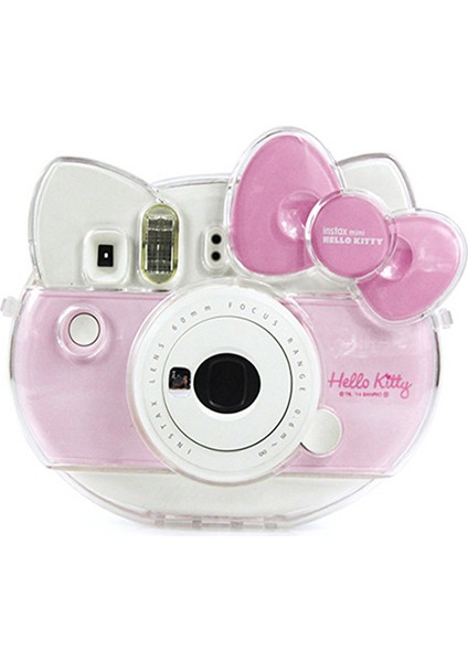 Bonanza Int Fujifilm Instax Mini Hello Kitty Anında Fotoğraf Makinesi Için Kristal Şeffaf Koruyucu Kılıf Çanta (Yurt Dışından)