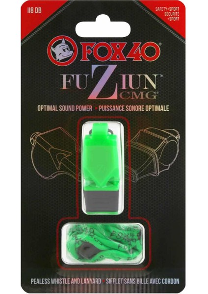 Fox 40 Fuziun Cmg Düdük Neon Yeşil - Ipli 8603-1408 indirimleri