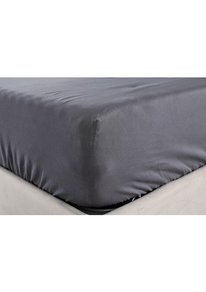 Colourful Fitted Çarşaf Tek Kişilik - Antrasit fiyatları