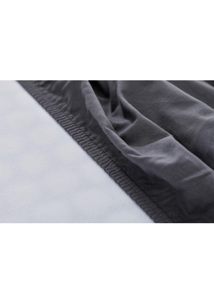 Colourful Fitted Çarşaf Tek Kişilik - Antrasit indirimleri